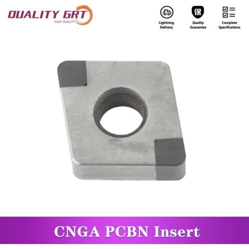 Q.Grt CBN Insert CNGA120408 CNGA 120404 CNGA120412 For Cutting Hardened Steel Cast Iron Roll Cutter Turning Tools Boron Nitride