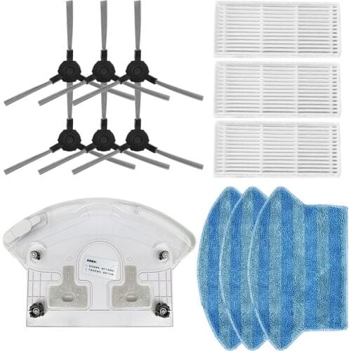 HEPA Filter Side Brush Mop Cloth rag Water Tank For Midea i2 VCR03 Robot Vacuum Cleaner Brush Filter Parts Accessories