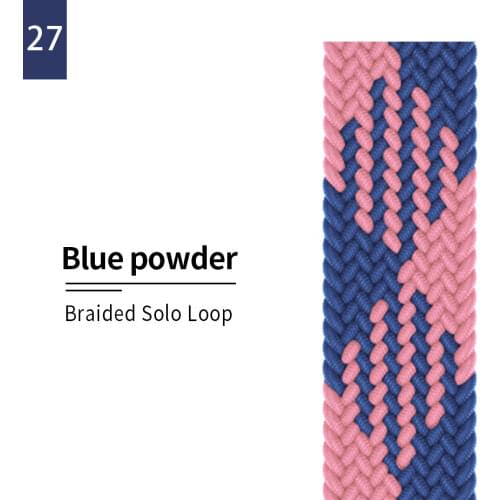 Braided Elastic Nylon Solo Loop Band VIP Link