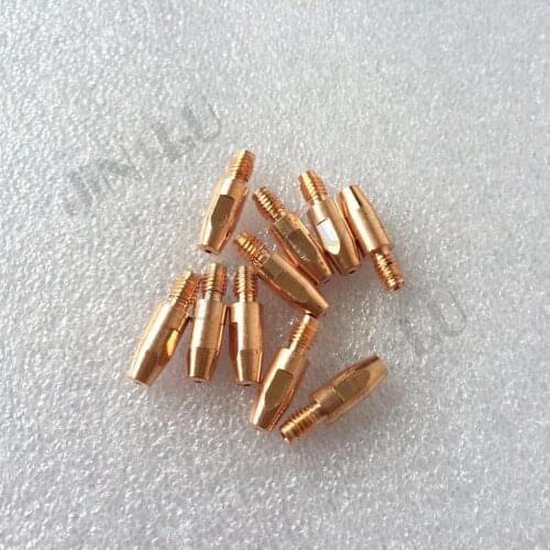 20PCS Binzel Type 25AK 24KD CuCrZr M6*28 ( 0.8 1.0 1.2mm ) Mig Welding Torch Consumables