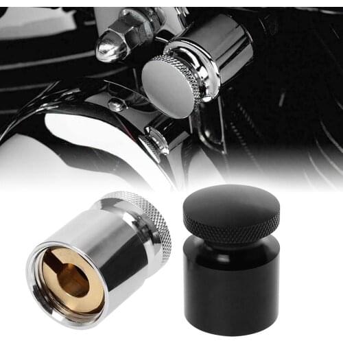 Motorcycle Universal Choke Knob Cover For Harley Electra Glide Road King Sportster Kawasaki Vulcan Yamaha V-Star Honda Shadow