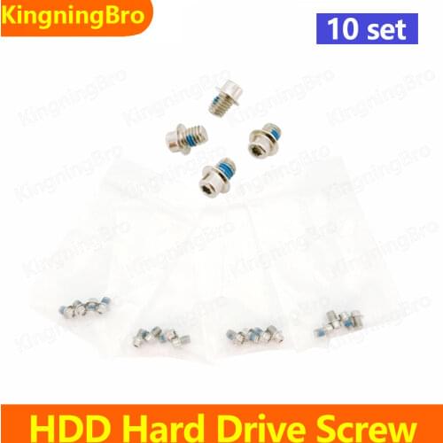 10 set New HDD Hard Drive Screw For Macbook Pro A1278 A1286 A1297 13" 15" 17" HDD Screw