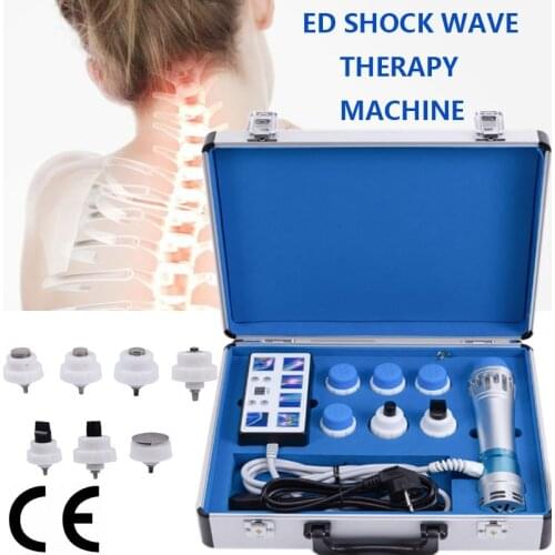 Top Quality ED Extracorporeal Shock Wave Therapy Equipment Shockwave Machine Pain Relief Massager Host Separable Device