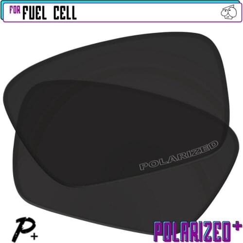 EZReplace Polarized Replacement Lenses for - Oakley Fuel Cell Sunglasses - Black P Plus