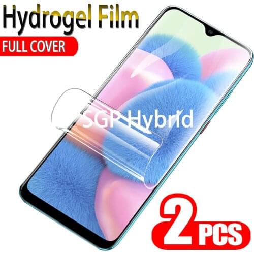 Display Touch Protective 2PCS For Samsung Galaxy A30s A30 A20S A10S Hydrogel Film Screen Protector film For samsung a30s 20s 10s