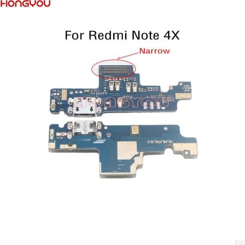 50PCS/Lot For Xiaomi Redmi NOTE 4X USB Charge Dock Board Charging Socket Jack Port Plug Connector Flex Cable