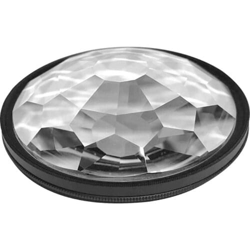 77mm Kaleidoscope Prism Camera Glass Filter Variable Number of Subjects SLR Photography Accessories