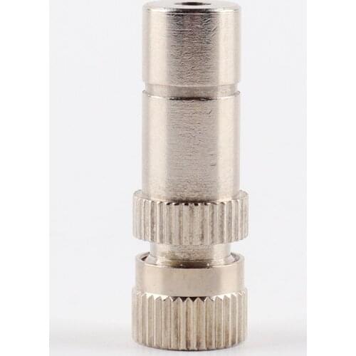 8PCs 8mm Atomization Nozzle Fog Sprayer Dust Humidifying 8 Apertures Irrigation Farm Lawn Plant Greenhouse Greenland