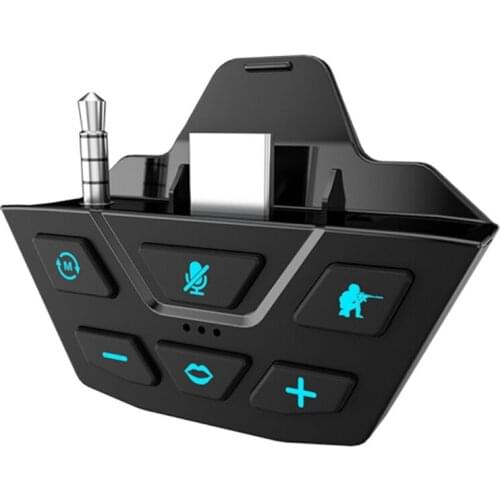 Stereo Headset Adapter Sound Enhancer Headphone Converter For -Xbox One Gamepad 3.5mm Headphone Jack