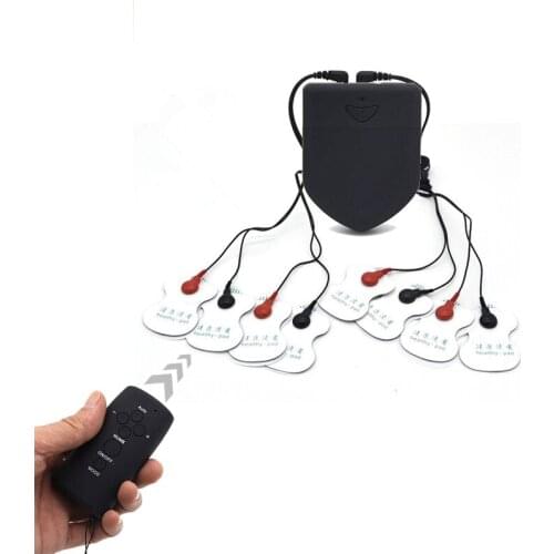 Wireless Remote Control Electrical Shock Massager Therapy Breast Massage Pads For Machine Health Care Sex Product BDSM Sex Toys