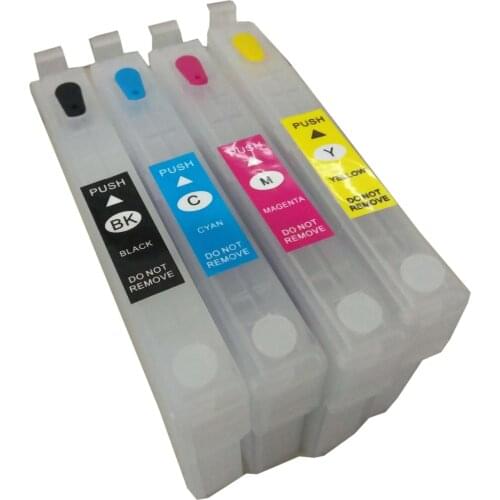 Einkshop 35XL T35XL T3581 T3591 Refillable Ink Cartridge For Epson Workforce WF-4720 4725 4730DWF WF-4730 4740 DTWF Printer