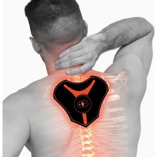 Electric Pulse Massager Fatigue Relieve Neck Back Body Massage Sticker Patch Mini Neck Cervical Massager Pain Relief Vertebra