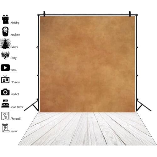 Old Plank Wooden Board Floor Solid Color Baby Portrait Newborn Photographic Backdrop Photography Background Photozone Photophone