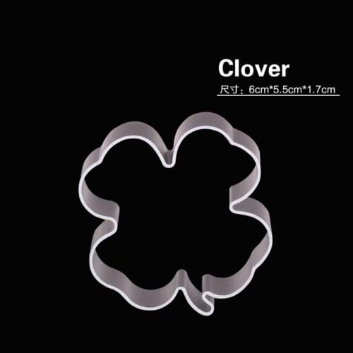 Candy mold cake mold Fruits Mold DIY baking tool aluminum alloy Cookie Mold 3D cartoon modeling mousse cake cutting mold set-A