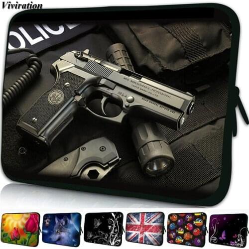 Funda Laptop Case 17.3/ 17/ 16.8 Inch New Mens Sleeve Bags 2020 The Most Popular Cool Gun Printing Computer Notebook Accessories