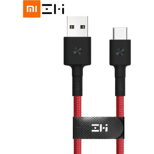 30cm 1m 2m ZMI LED usb type c cable Fast charging data for Samsung 8 huawei xiaomi 10 redmi note 9 quick charger Braided Android
