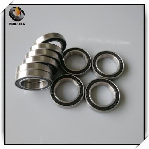 2Pcs High Quality 6800 6801 6802 6803 6804 6805 6806 RS Ball Bearing ABEC-7 Rubber Sealed Deep Groove Ball Bearing