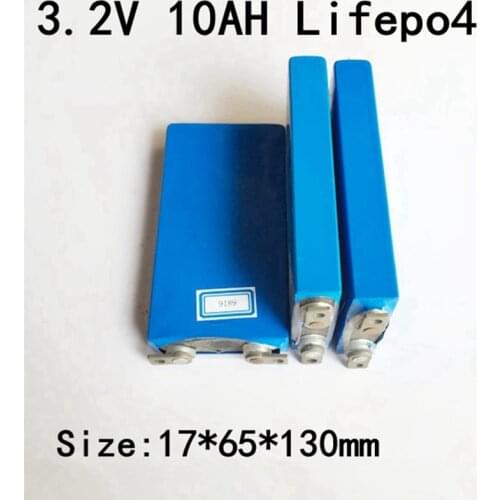 12pcs 3.2v 10ah Lifepo4 Battery 10ah 3.2v / Lifepo4 Cells 5C for Bike Lifepo4 36v 10ah Battery Pack Electric Vehicle Power Tool