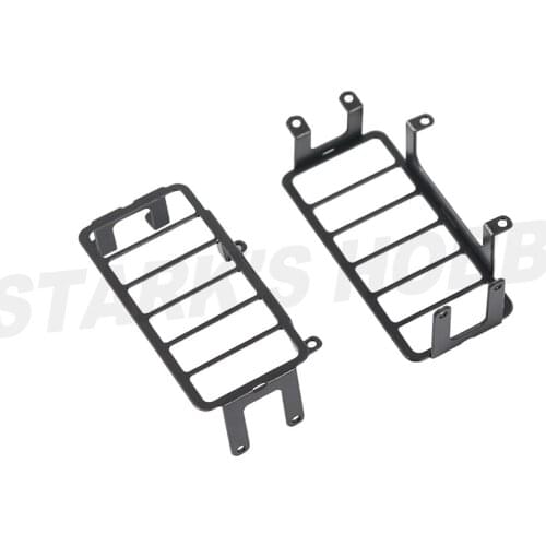 2pcs 1:10 Acessories Metal Tail Lamp Guards Light Cover for 1/10 RC Crawler Traxxas TRX4 G500 TRX6 G63