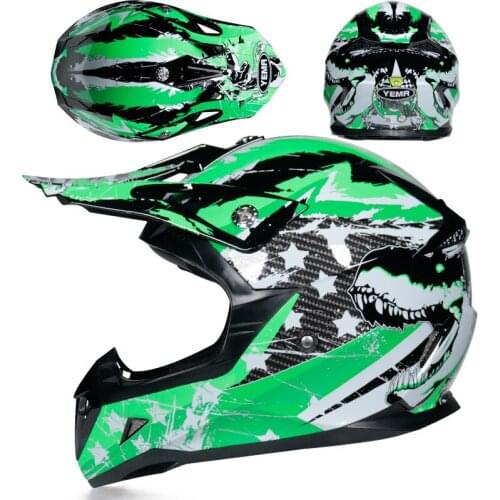 Motorcycle Youth Kids Child helmet full face motocross casco moto Off-road Street Bike helmets ATV capacete