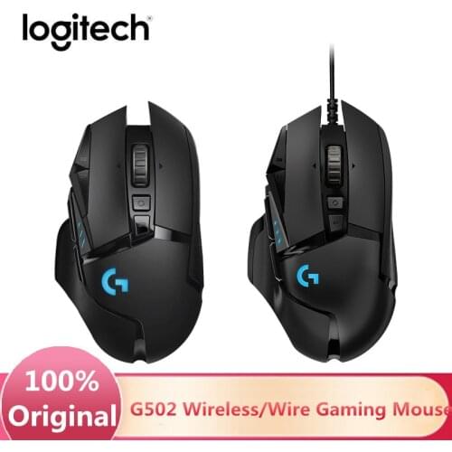 Original Logitech G502 Hero Wire Mouse / Wireless Gaming Mouse Computer Ergonomic Mouse Full Line Upgrade 16000DPI RGB
