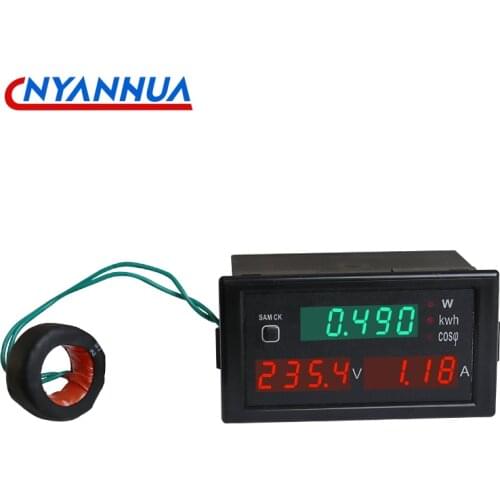AC voltage Ammeter Power Meter Power Factor Tester Power Display Digital Display Meter DL69-2047