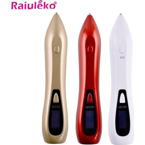 Plasma Pen Facial Dark Spot Freckle Tattoo Warts Removal Laser Mole Freckle Skin Tag Removal Beauty Care Device 6 Grade Portable