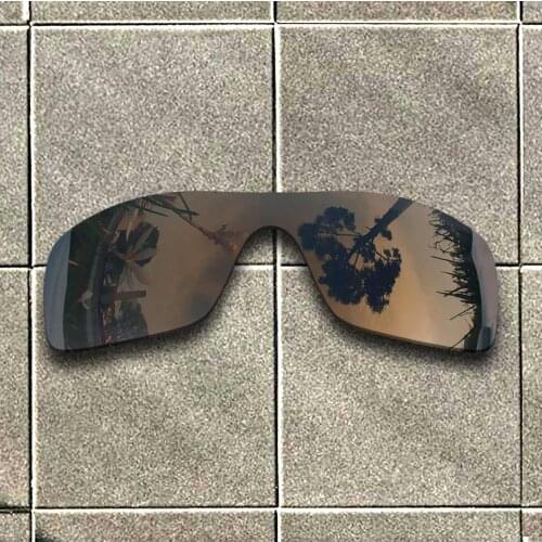 Bronze Gold Polarized Sunglasses Replacement Lens for-Oakley Batwolf Frame 100% UV Protection Good Fitness