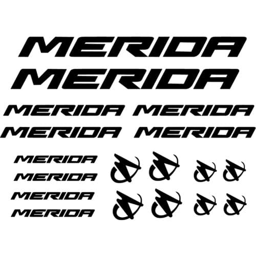 Custom Bicycle Vinyl Decal Sticker For MERIDA Decor , PEGATINAS STICKERS VINILO LAMINA BIKE BICI FOR MERIDA