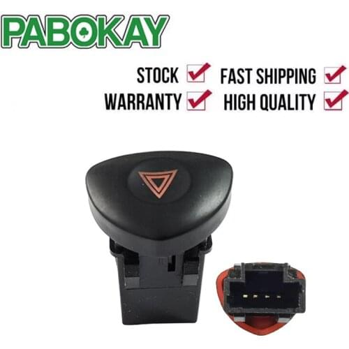 HAZARD LIGHT SWITCH FOR RENAULT CLIO MK-II 98-05 MODELS 8200060036