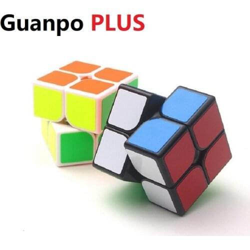 Yongjun GuanPo Plus 2x2x2 Magic cube Speed Puzzle Brain Teaser Educational cubo magico popular boys toys mind games