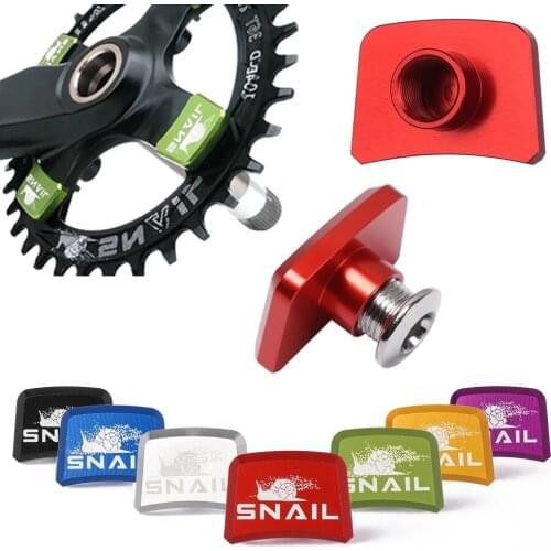 4pcs Crankset Fixed Nut MTB Chainring Bolt Chainwheel Screws Crankset Bolts Plate Nail Mountain Bike Bicycle Part