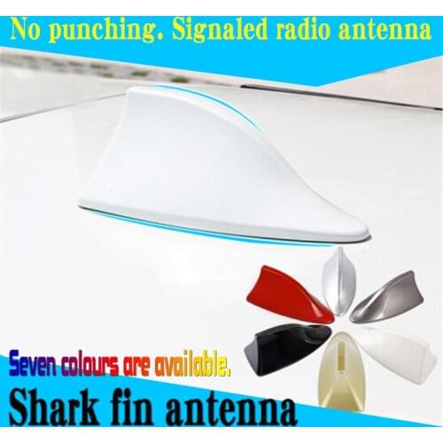 Car Fin Antenna Black/White/Silver/Red/Blue/Champagne Gold/Gray Car Radio Antenna