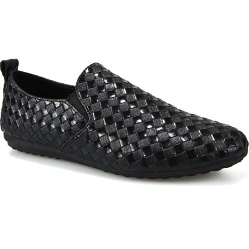 Brand High Quality Leather Men Casual Shoes Summer Male Breathable Resistant Empty Men Shoes Soft Background Size 39-44