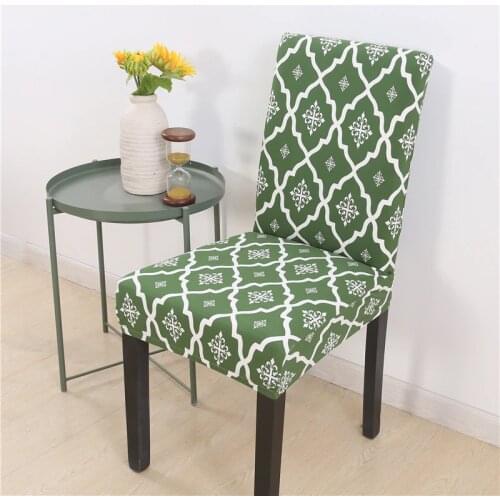 Anti-dirty Spandex Dining Chair Cover Washable Stretch Universal Slipcover for Restaurant Banquet Kitchen Party Seat Protector