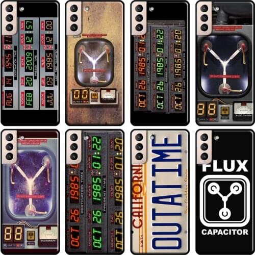 Back to the Future Flux Capacitor Case For Samsung Galaxy S21 Ultra S10 S8 S9 Note 10 Plus Note 20 S10e S20 FE Phone Cover
