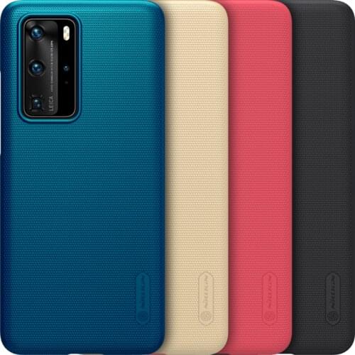For Huawei P40/Honor X10 Genuine NILLKIN Super Frosted Shield Matte Plain Simple Hard PC Back Case Cover