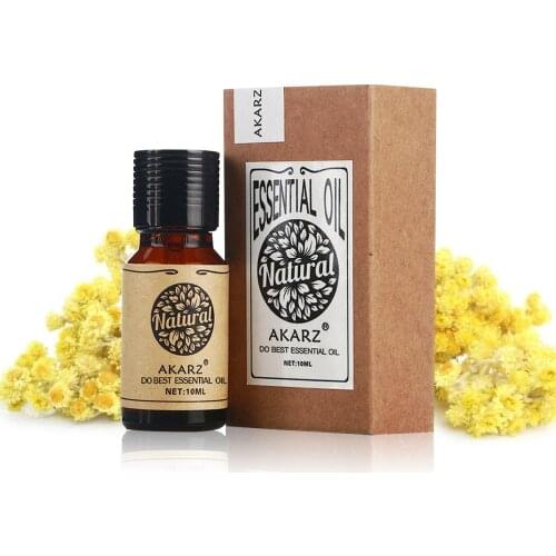 Helichrysum essential oil AKARZ natural Oiliness Cosmetics Candle Soap Scents Making DIY odorant raw material Helichrysum oil