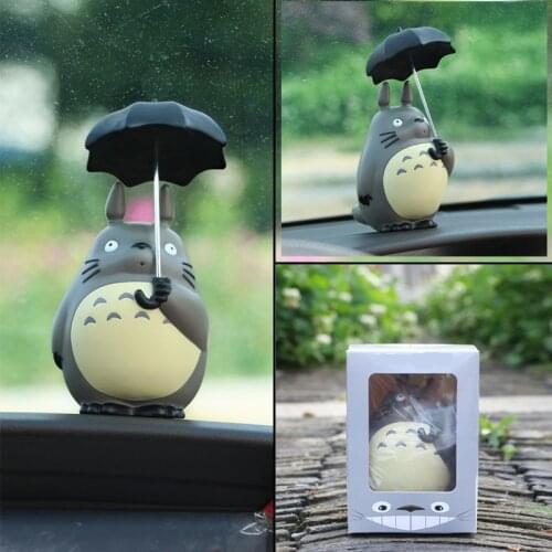 12cm My Neighbor Totoro Action Figures Anime action figure Cartoon Collectible PVC Model Toys car Decoration Gifts