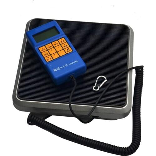 Electronic Scale VES-50A Precision Cold Media Quantitative Fluorine Balance Scale Refrigeration Tools