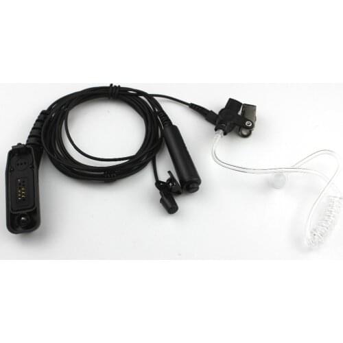 Headset Acoustic Air Tube Earpiece Earphone PTT For Motorola Walkie Talkie XiR-P8200 XiR-P8208 XiR-P8260 XiR-P8268 2 Way Radios