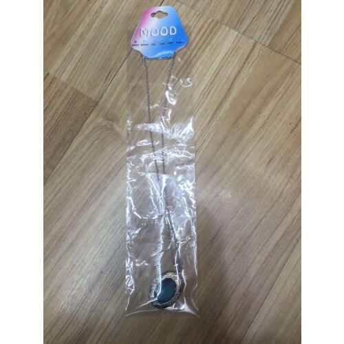 Changing Color Necklace Mood necklace Emotion Feeling Temperature openable locket big oval Pendant necklace 120pcs by dhl or ups