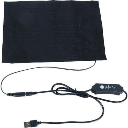 Washable Adjustable USB Thermal Waist Abdomen Electric Heating Pads Warmer Mat Camping Accessories Outdoor Activities Winter