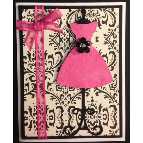 Girls Skirt Set Metal Cutting Dies Stencil for DIY Scrapbooking Handmake Paper Card Photo Album Decorative Craft Die Cut 2018