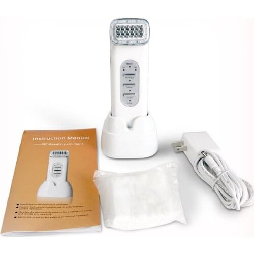 New Rechargeable RF Radio Frequency Infrared Ray Handle Facial Anti-Aging Device