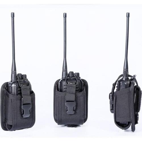 Hunting Tactical Molle Pouch Interphone Case Molle System Attachment Interphone Radio Case Walkie-Talkie Bag