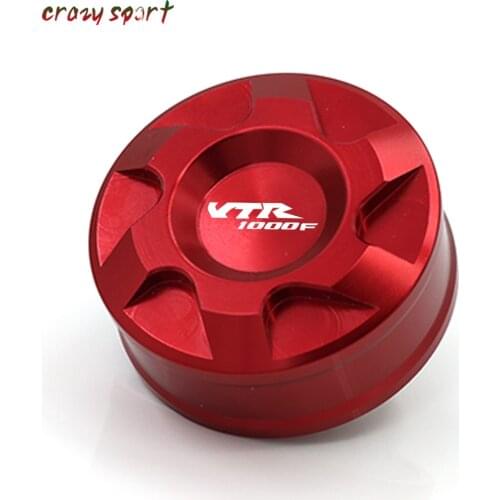 Front Clutch Fluid Reservoir Cover Cap For HONDA VTR1000F 1998-2004 2003 VTR 1000F VTR1000 F Motorcycle Accessories