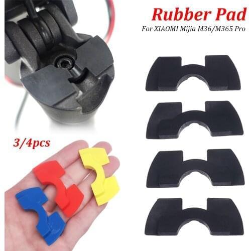 3/4 PCs Electric Scooter Front Fork Shake for XIAOMI Mijia m36 and M365 Pro Reducers Avoid Damping Rubber Pad Folding Cushion