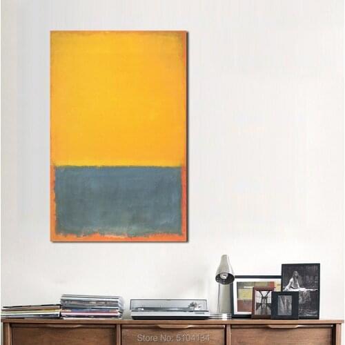 Hand Painted Mark Rothko Classical Still Life Oil Painting Living Room Canvas Modern Pictures For Art No Frame