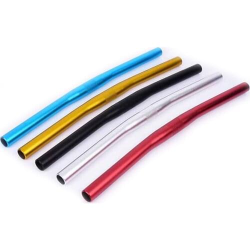 Geleisen Childrens Bicycle Handlebar Aluminum Alloy 25.4 Straight Handle Skateboard Folding Bicycle Handlebar Parts Accessories